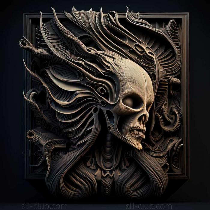 3D model giger (STL)